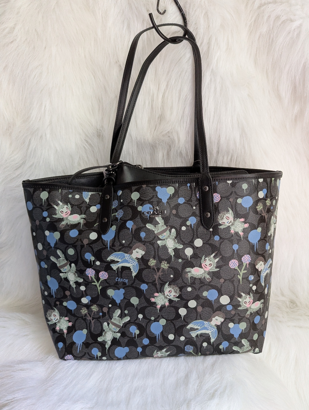 Coach Gary Baseman Secret Order Reversible Tote Nwt